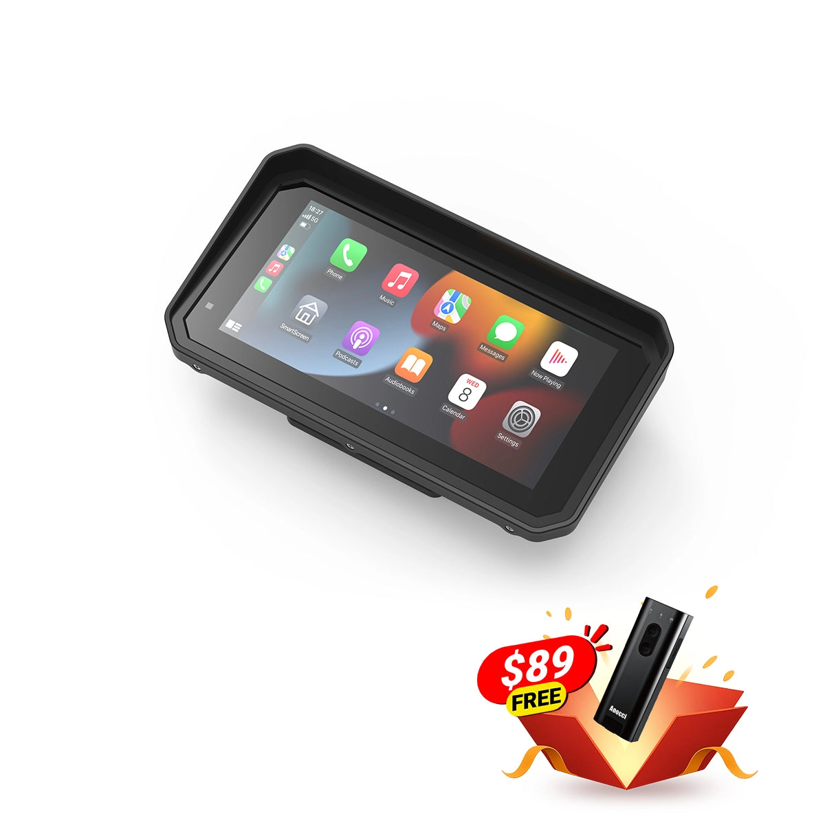 BMW मोटरसाइकिलों के लिए BM6/BM7 वायरलेस कारप्ले, एंड्रॉयड ऑटो और GPS नेविगेशन