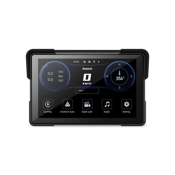 C6 Pro Integrated Motorcycle Video Recorder with GPS and Anti-Theft Protection 