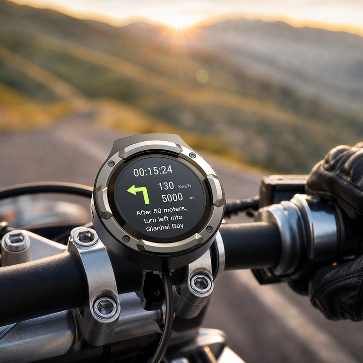 NAV 1 GPS Cycling Computer - Real-Time Turn-by-Turn Navigation & Ride ...